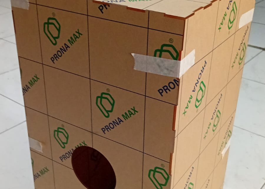 box acrylic custom transparan kotak undian raffle box kotak suara voting dan kotak saran dengan desain minimalis modern