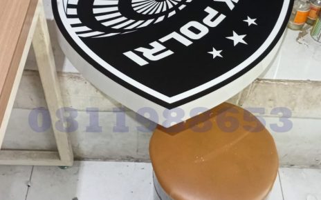 neon box akrilik custom logo tik polri