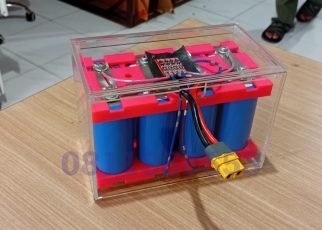 box akrilik baterai lithium custom transparan casing akrilik baterai motor listrik box baterai akrilik premium box lithium pack custom akrilik