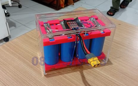 box akrilik baterai lithium custom transparan casing akrilik baterai motor listrik box baterai akrilik premium box lithium pack custom akrilik